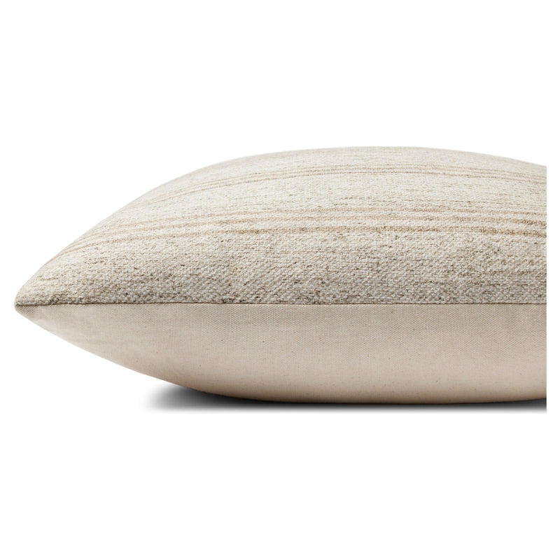 Zephyr Pillow | Amber Lewis x Loloi | Ivory / Natural