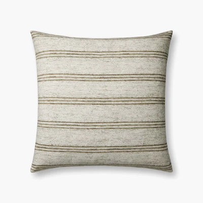 Zephyr Pillow | Amber Lewis x Loloi | Ivory / Olive