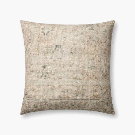 Celestia Pillow | Amber Lewis x Loloi | Blue / Natural