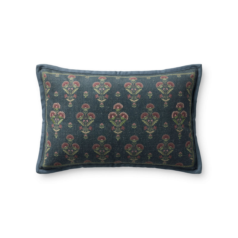 Marigold Pillow | Blue / Multi