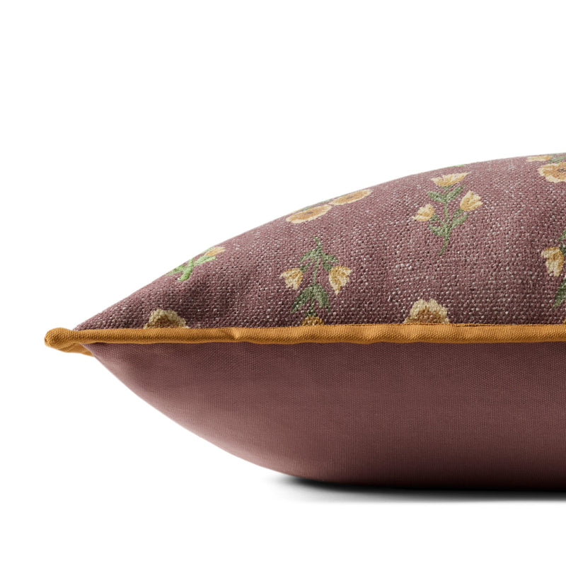Posie Pillow | Wine / Multi