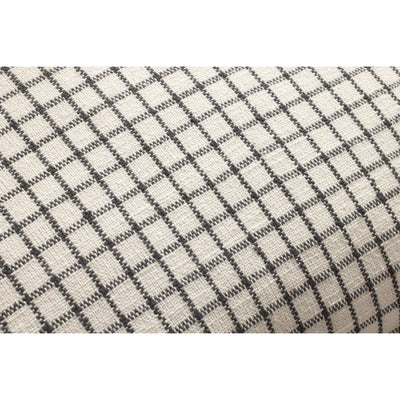 Dinah Pillow | Ivory / Black