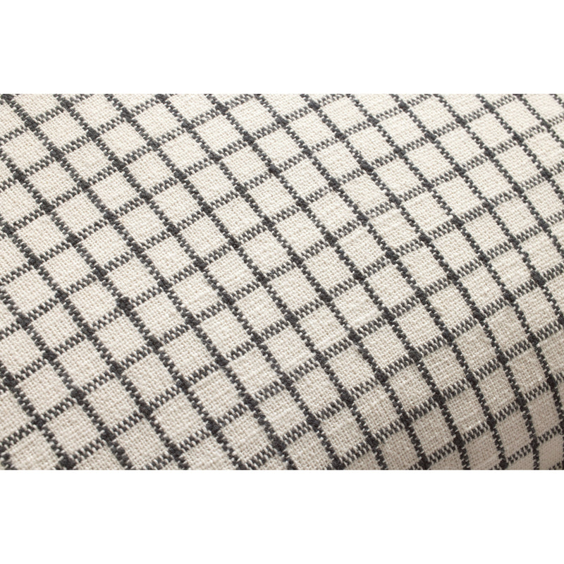 Dinah Pillow | Ivory / Black