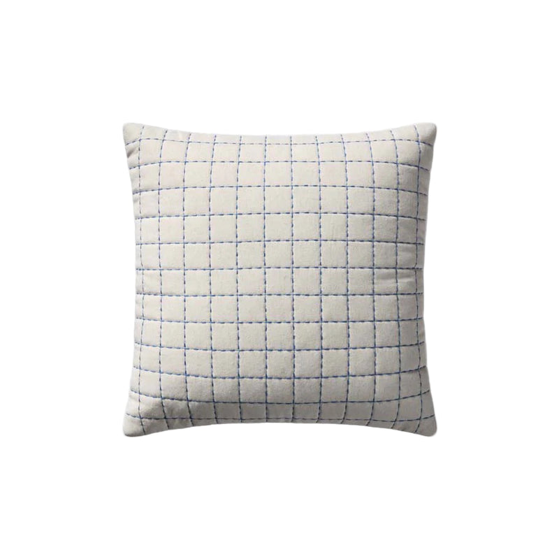 Hattie Pillow | Natural / Blue