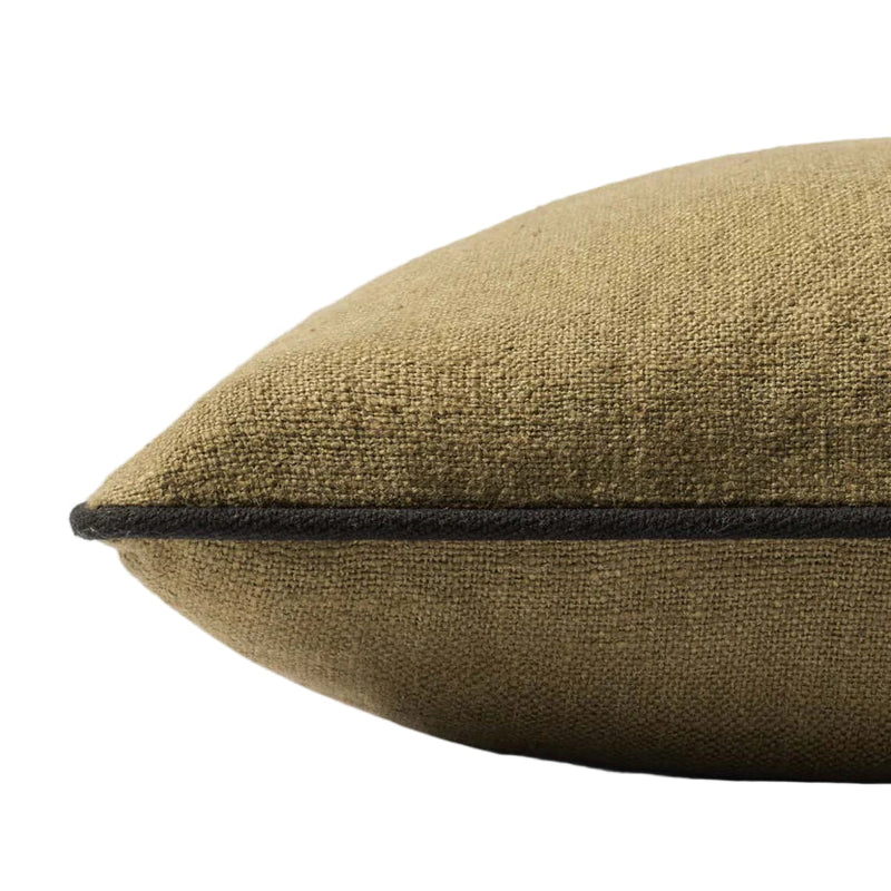 Kendall Pillow | Hudson Green / Black