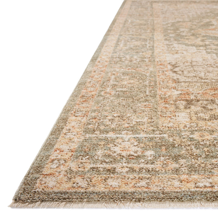 Palma Rug 08 | Chris Loves Julia × Loloi | Olive / Spice - Modern