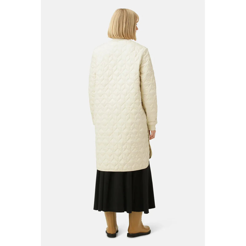 Padded Quilt Coat | Bleached Sand