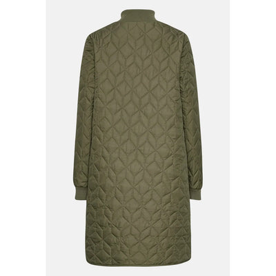 Padded Quilt Coat | Army