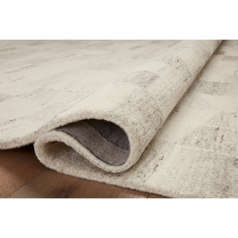 Rocky Rug | Ivory/Silver