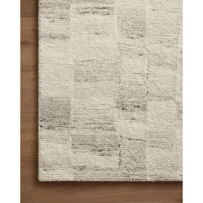 Rocky Rug | Ivory/Silver