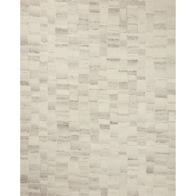 Rocky Rug | Ivory/Silver