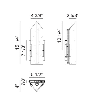 Rigio 16" Wall Sconce
