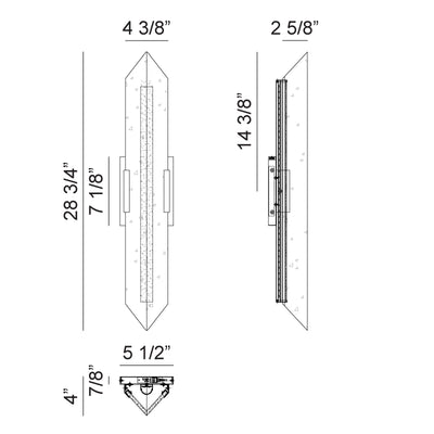 Rigio 30" Wall Sconce