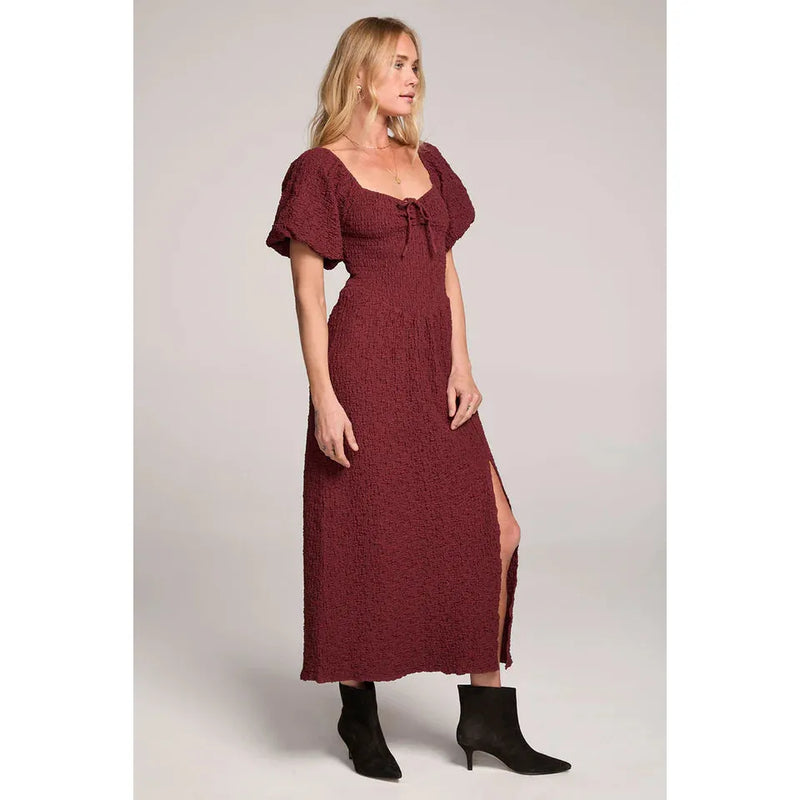 Colyn Sangria Midi Dress | Sangria