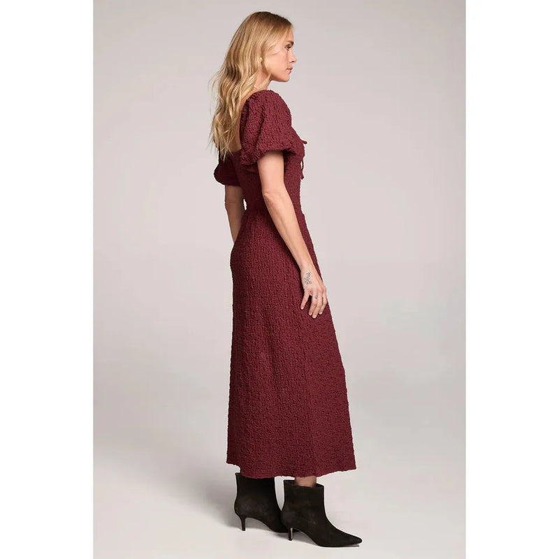 Colyn Sangria Midi Dress | Sangria