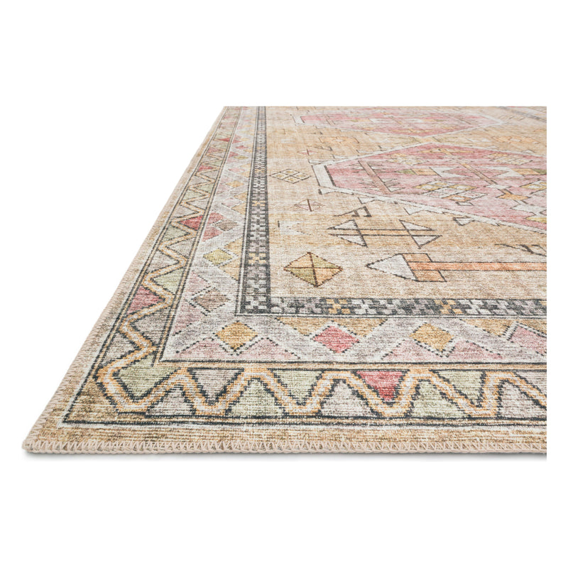 Skye Rug 04 | Gold/Blush