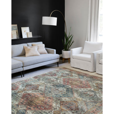 Skye Rug 06 | Apricot/Mist