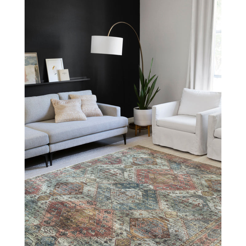 Skye Rug 06 | Apricot/Mist