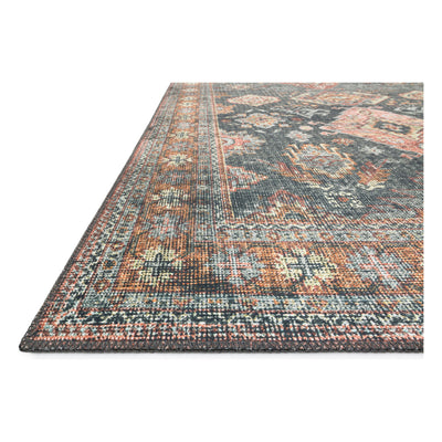Skye Rug 10 | Sea/Rust