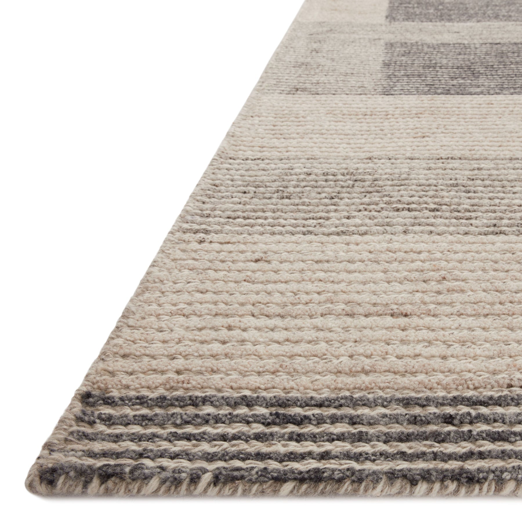 Dofen Injek Stiles Rug 01 | Dove / Ink – Modern Komfort