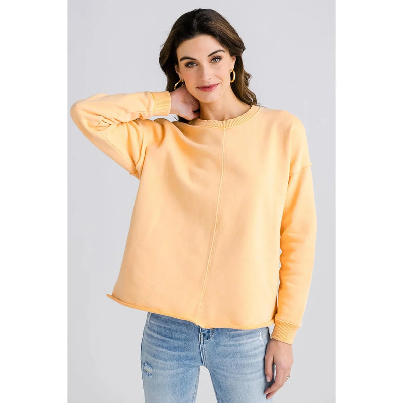 Hermosa Sweatshirt | Orange Cream