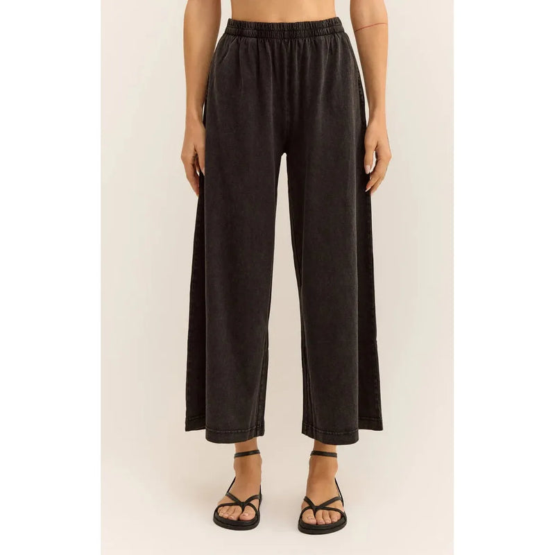 Scout Jersey Flare Pocket Pant | Black