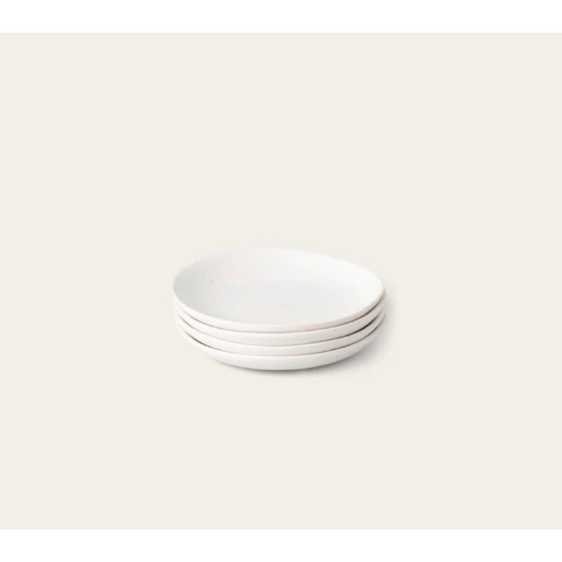 Fable Little Plates | Speckled White