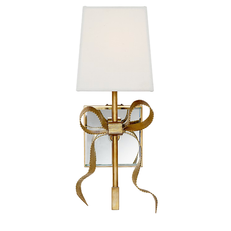 Ellery Gros-Grain Bow Small Sconce