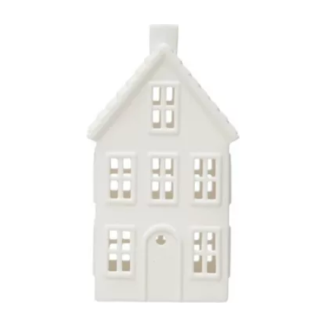 Light Up Stoneware House