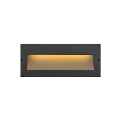 Taper 8" Outdoor Step and Deck Sconce | Horizontal