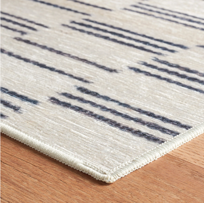 Leni Oatmeal Machine Washable Rug