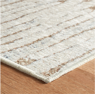 Malone Oatmeal Machine Washable Rug