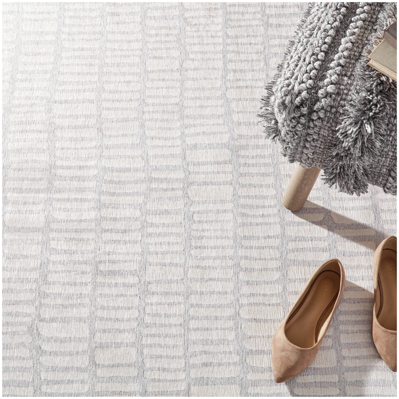 Roark Ivory Machine Washable Rug