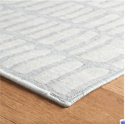 Roark Ivory Machine Washable Rug