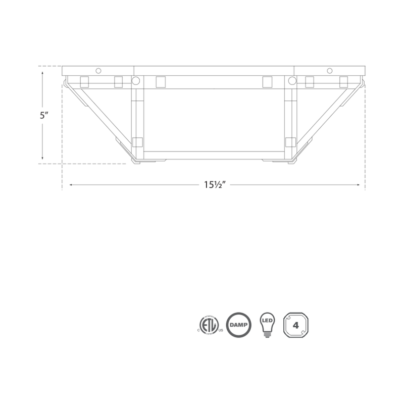 Morris Flush Mount