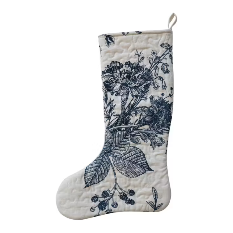 Quilted Cotton Printed Stocking