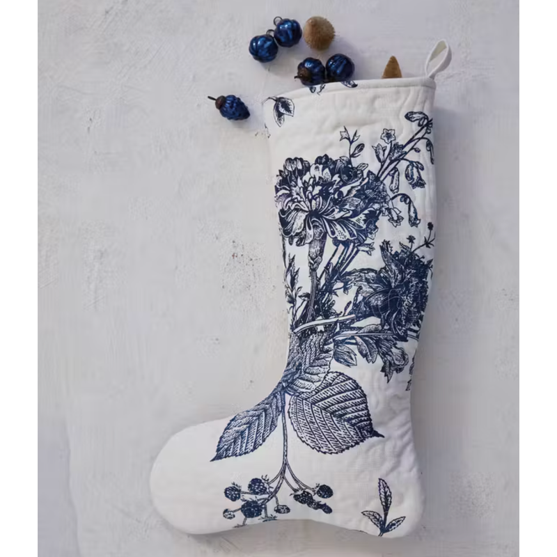 Quilted Cotton Printed Stocking