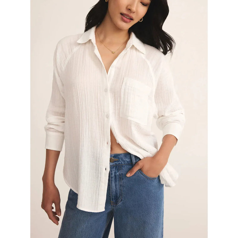 Perfect Airy Top | White