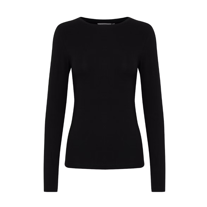 Pamila Longsleeve T-Shirt | Black