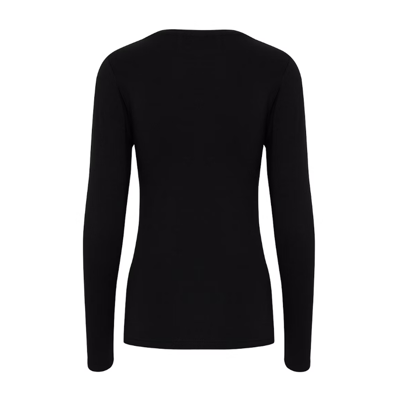 Pamila Longsleeve T-Shirt | Black
