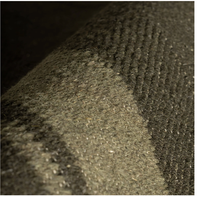 Canon Bordered Wool Cozy Rug by Nate Berkus | Green