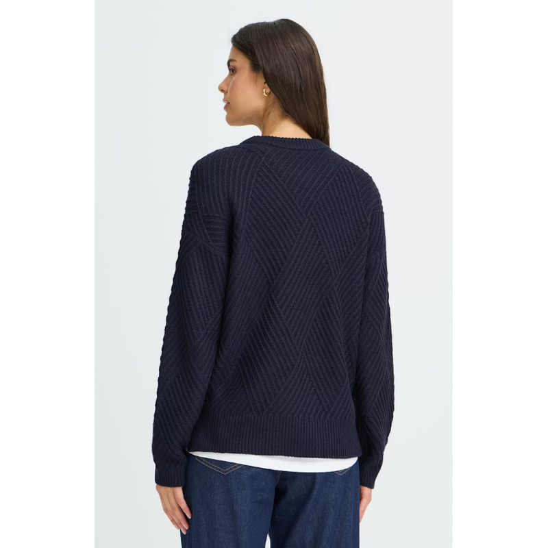 Kalikka Sweater | Navy Blazer Mix