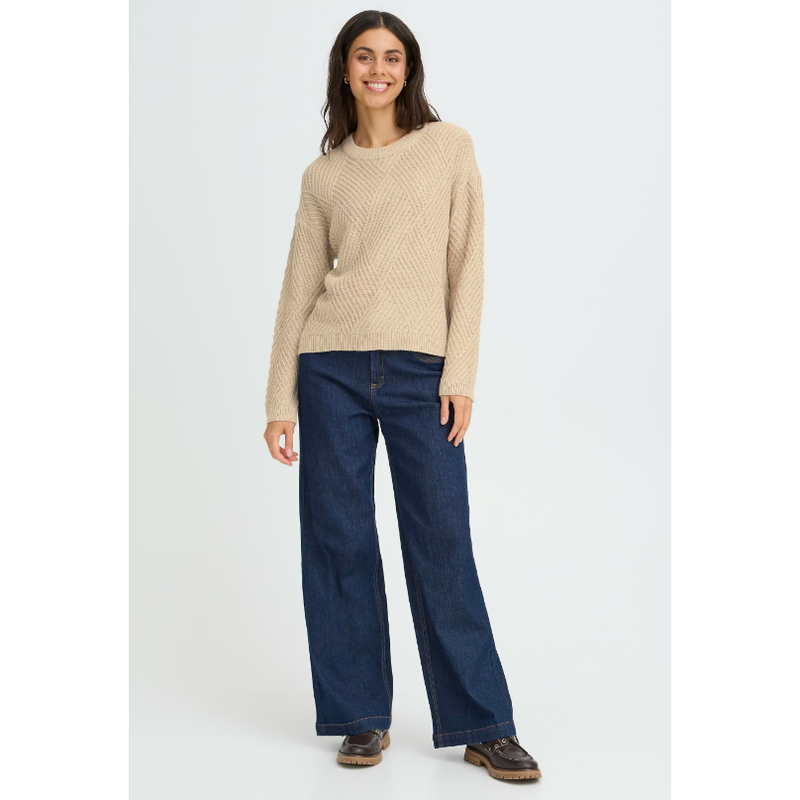 Kalikka Sweater | Oxford Tan Mix