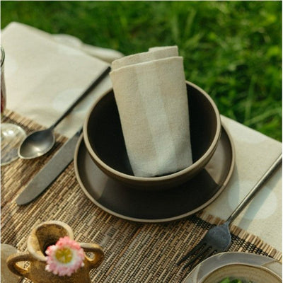 Stripe Resist Napkins Set of 4