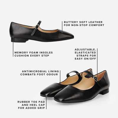 The Studio Mary Jane Shoe | Black