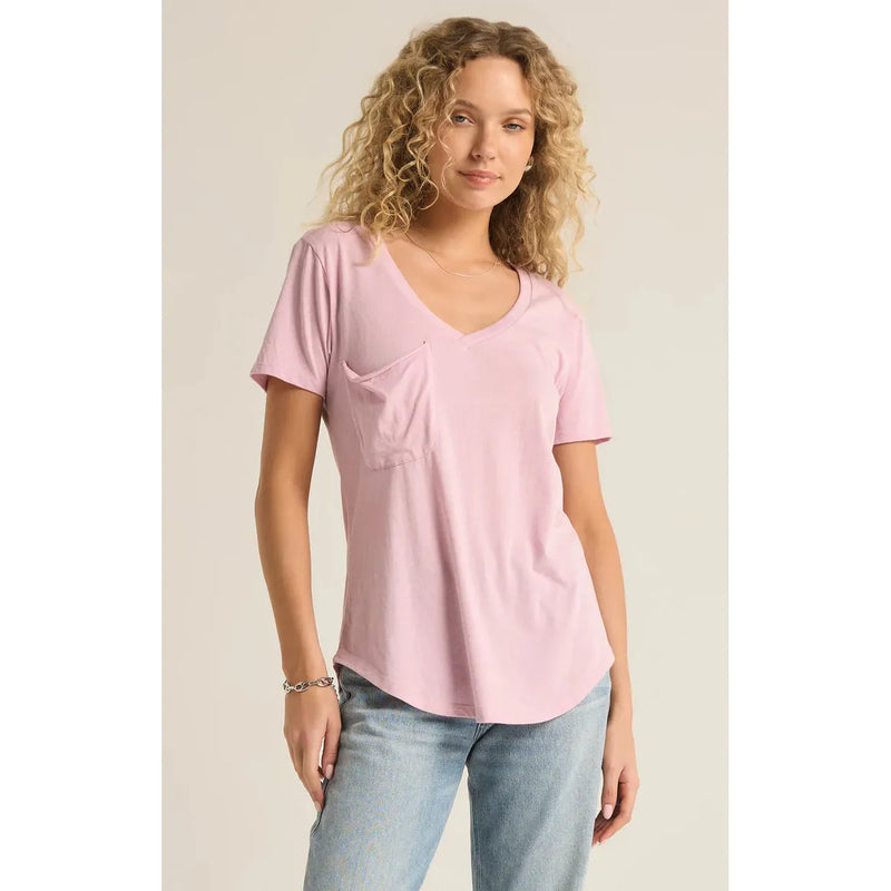 Pocket Tee | Sunset Mauve