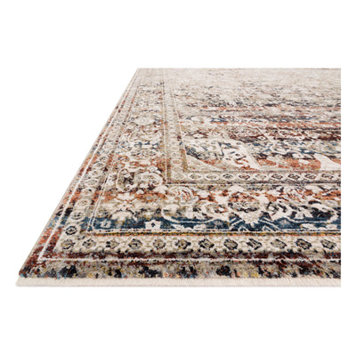 Theia Rug 05 | Taupe/Brick