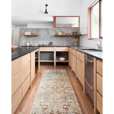 Theia Rug 05 | Taupe/Brick