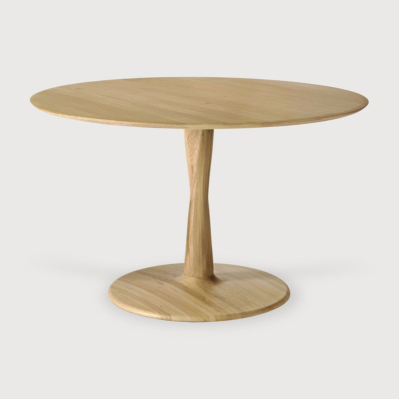 Torsion Dining Table | Round Oak