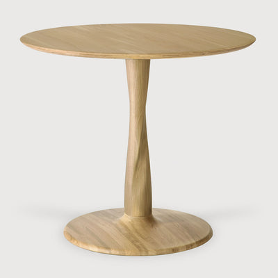 Torsion Dining Table | Round Oak
